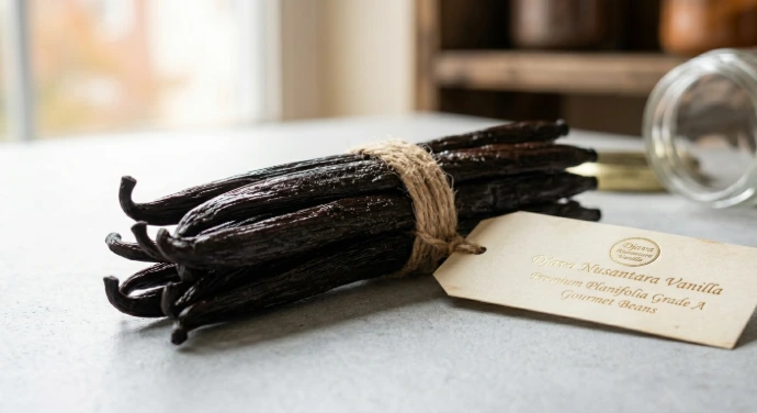 Premium Planifolia Vanilla Beans from Indonesia